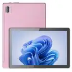 I Kall N18 Smart Tablet 10 Inch HD Display, Octa-Core Processor, 6000mAh Battery, Android 12, 4GB RAM, 64GB ROM Extended Upto 128GB, 8MP+13MP Camera - Rose Gold