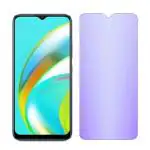 ECMERED Anti Blue Ray Tempered Glass Screen Protector Blue Light Resistant Eyes Protect Film For Iqoo Z6 5G Transparent (Slightly Smaller At The Edges To Prevent Bubbles)