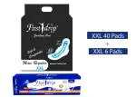 First drop XXL - 290mm Pack of 40 with XXL Pack of 6 Sanitary Pad, Sanitary Napkins