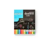 Apsara Chalk Assorted Colour Box of 100 Chalks