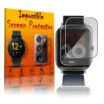 FCS TPU Flexible Watch Screen Protector For boAt Xtend Pro (Pack of 3)