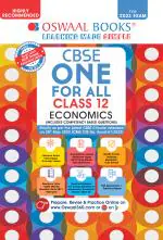 Oswaal CBSE One for All, Economics, Class 12 (For 2023 Exam)
