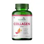 Simply Herbal Plant Based Organic Collagen Builder Capsules 1000mg with Biotin & Vitamin C for Healthy Hair & Skin, Collagen Supplements for Women & Men, Healthy Hair, Glowing Skin, Strong Nails (60 Capsules)