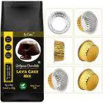 La Casa Vegan Lava Cake Mix - Belgian Chocolate 275 Gm
