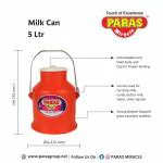 Paras Miracle Milk Can 5 Ltr (Pack of 3)