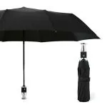 Pamidhar Rolls Royce Auto Open Umbrella for Men, Umberallas for Rain Big Size Men 3 Fold with Auto, Winproof Umberalla Large for Man,Women,Kids,Girls,Boys (Black)