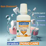 Oradox PERIO CARE Oral Rinse/Mouth Wash (Comprehensive Protection against Gingivitis,Periodontitis and other gum diseases)