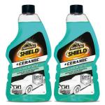 ArmorAll Shield +Ceramic CAR WASH (Formulated with Hydrophobic +Ceramic Technology) : Pack of 2