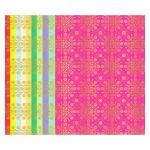 Lakeer A4 Printed Decorative Paper Pack of 10 Sheets 180-210 GSM Thick Pre Printed Paper for Origami, Scrapbooking, Project (Bandhani)
