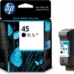 HP 45 Black Original Ink Cartridge - (51645AA)