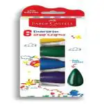 Faber-Castell Kindergarten Grasp Crayons - Pack of 6 (Assorted)