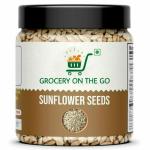 Grocery On The Go Sunflower Seeds | Surajmukhi Ke Beej 500gm