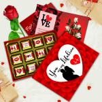 Midiron Lovely combo chocolate Gift pack | Valentines Day special Gift set | Gift for girlfriend, Wife, Lover, Boyfriend, Fiance |