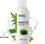 Edith Naturals Neem hair oil for HAIR & SKIN-pack of 1 Hair Oil (200 ml)