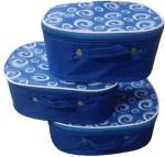 Tai Collections Blue L Makeup Box 3 Kit Vanity
