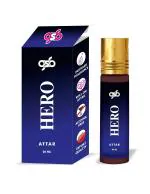 GSB Hero Attar Inspired From Hero Broberry | Clone Fragrance | Designer Perfume Roll On | Alcohol Free | Long Lasting | Undiluted | Unisex | 6 ml