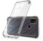 Hot Selling Back Cover for Techno Spark 6 Air |Transparent | Grip Case | Silicon | Pack of: 1