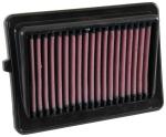 K&N Engine Air Filter: High Performance, Premium, Washable, Replacement Filter: Compatible with 2016-2019 SUZUKI (Baleno, S-Cross, Swift, Vitara), 33-3063