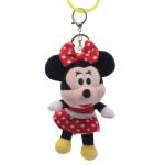 Kiditos Plush Mikcy Mouse Keychain Stuffed Animals Toys Backpack Ornaments Pendant Key Ring, Multi