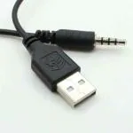 Astound Usb 2.0 To 3.5Mm Audio Aux Plug Headphone Jack Cable Male To Male Cord Wire