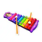 Kids Mandi Xylophone, Glockenspiel Musical Toy Baby Musical Instrument Toy with 2 Xylophone Mallets, Musical Instrument Set for Toddlers & Kids