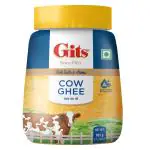 Gits Cow Ghee Jar, Pure Veg, Nutritious and Healthy, 1L Pack of 1