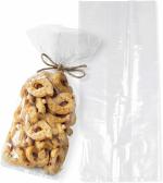 DNY Virgin Transparent Bags | Use for hot or cold Liquid Packing Material | Multi-Purpose | Plastic Polythene Bags (4X6-200 Ml, 100)