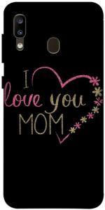 SARTOOLIYA Samsung Galaxy A20 Multicolor Plastic Love Wallpaper, Dill Printed Water Proof Back Cover