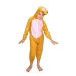 Kaku Fancy Dresses Fleece Rat Animal Costume For Kids - Brown, 7-8 Years | Animal Fancy Dress For Boys & Girls
