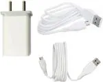 OPPO Wall Charger Accessory Combo for oppo f1s / f3 / f3 plus / f5 / f5 youth / f7 / a83 / a37f / a37 / a71 / a57, Oppo all Mobile Phones, Oppo F1S, F1 PLUS, FIND 7/ 9, F3, A59S, R9S, (White)