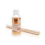 IRIS Home Fragrances Sandal Cinnamon Reed Diffuser Refill Pack, 100Ml, 