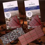 ANUTTAMA Dark Chocolate | 62% Cocoa | Dark Chocolate Sugar Free (Jaggery Sweetened) | Dark Chocolate Bar | Gluten-Free | No Artificial Flavours and Colors | No Preservatives | Combo of Roasted Almonds & Plain Dark Chocolate (2 x 50g)