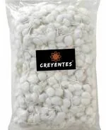 CREYENTES HANDMADE Pure Cotton Wicks for Diya Batti Puja (Natural White) Pack of 250 ) Homemade DIYAWICKS_250