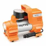 myTVS Metallic Heavy Duty Tyre Inflator |Portable Car Tyre inflator Pump Auto Cut| Digital Air Pump for car tyre| Air Compressor Tyre Inflator |1+1 Year Warranty |TI-86