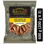 BLK Foods Daily 600g Cassia Cinnamon Broken / split Stick (Dalchini Paperdosa) 600g (3 X 200g)