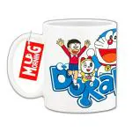 Mug Morning Doraemon Milk Mug for Kids