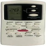 NixGlobal 88-1 V0LTAS AC Remote Compatible with VOLTAS 1 / 1.5 / 2 TON AC Remote Controller (White)