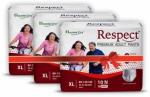 Respect Pant Diapers - 30 Pieces, Xl (Pack Of 3)