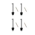 Techdelivers Micro Soldering Iron With Bit - 35 Watts (Pack Of 4)