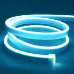 Xergy LED Neon Strip Lights 5Meter IP67 waterproof Neon Rope Light (Ice-Blue,Power Adapter Included)