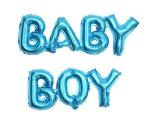 AMFIN Its A Boy Foil Balloon for Baby Shower / Baby BOY - Letter foil Balloons / Baby Shower Boy Letter Balloon / Boy Balloon (Blue)
