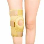 KUDIZE Functional Knee Support Compression Gym Wrap Beige, L