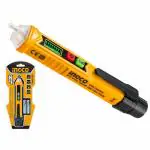 INGCO AC Voltage Detector, Non-Contact Voltage Tester, 12-1000V AC Voltage Detector Pen, Sound and light Alarm,Circuit Tester Tool with LED, Auto power off