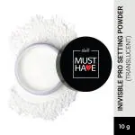 Iba Must Have Invisible Pro Setting Powder - 01 Translucent, 10g | Lightweight & Long Lasting | Ultra-Fine | Matte Finish Skin | Blends Effortlessly | Loose Powder for All Skin Types