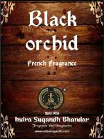Indra Sugandh Bhandar Black Orchid Floral Ittar Mild And Spicy Long Lasting Attar Rollon Box, 12 Ml