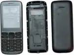 imbi Nokia 215 4G 2020 Black Plastic Front Back And Middle Body Full Panel