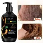 SOMWRITA Ginger Black Hair Growth & Healthy Hair Shampoo | Ginger Anti-Dandruff Shampoo For Healthy Scalp & Hair | Damage Repairs | Ginger Shampoo for Men & Women - pack of 1 [300ml].