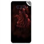 GADGETSWRAP Printed Vinyl Skin Sticker for LG V40 Thinq - Shiv Red