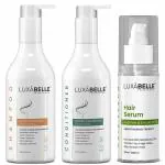 Luxabelle Sulfate free Keratin Shampoo & Conditioner & Hair serum | Strong, Smooth & Shine | For Any Hair Treatment Hair.