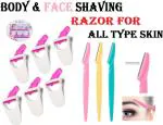 OPTRA-Yuva Shine Body Razor Hair Removal Disposable Safty Wet Use Shaving (Set Of 9)